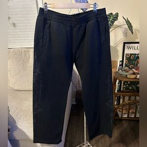 Y2K Insomnia Mens Tattoo Goth Grunge print sweatpants size large